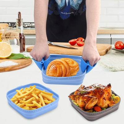 İyi bir fiyat. Mikrodalgaya Uygun Silikon Fırın Tepsisi Kek Kalıbı Kokusuz Pratik çevrimiçi