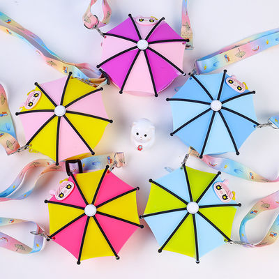 İyi bir fiyat. Silikon Kalem Kutusu Makyaj Çantası Silikon Corssbody Omuz Çantası Karikatür Çocuk Çantası Çocuk Çantası Omuz Çantası çevrimiçi