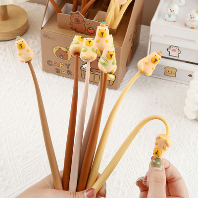 İyi bir fiyat. Şirin Karikatür Hayvan Sallama Gel Kalemleri 0.5 mm, Siyah Mürekkep Gel Yazma Kalemleri Okul Malzemeleri Öğrenciler Çocuk Hediyeler, 6 Paket çevrimiçi