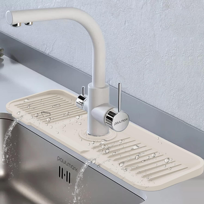 İyi bir fiyat. Dayanıklı Su Geçirmez Silikon Mutfak Ürünü Ev İçin Lavabo Sıçrama Koruması çevrimiçi