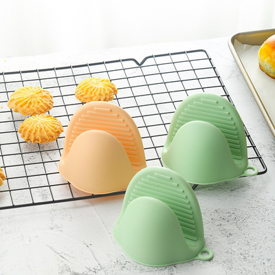 İyi bir fiyat. Silikon Oven Mitts Sıcaklığa dayanıklı Mini Oven Mitts Kauçuk Oven Eldiven Silikon Pişirme Pinch Grips Oven Mitts Potholders çevrimiçi