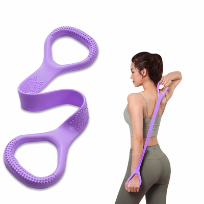 İyi bir fiyat. Şekil 8 Fitness Direniş Band Kol Sırt Omuz Egzersiz Elastik İp Germe Fitness Band Fiziksel Terapi Yoga için çevrimiçi