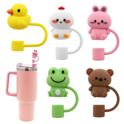 Stanley Kupası için saman kapağı silikon saman üstü 30&40 Oz Tumbler ile uyumlu 10mm 0.4in silikon saman kapağı