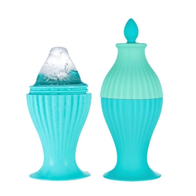 İyi bir fiyat. Yüzü için buz rulo Silicone Yüzü için buz rulo Cilt bakımı Yüzü için buz rulo Dondurma Aracı Yüzü için buz tutucu çevrimiçi