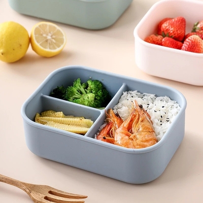 İyi bir fiyat. Çocuklar, küçük çocuklar ve yetişkinler için silikon Bento Kutusu - Mikrodalga, Bulaşık makinesi, Dondurucu ve Fırın kasa - Öğle yemeği, Atıştırmalık çevrimiçi