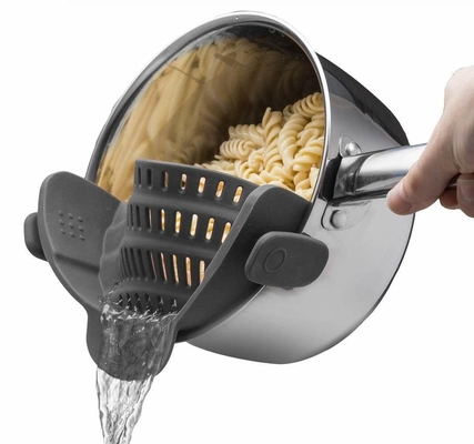 İyi bir fiyat. Tüm tencere ve tavuklar için BPA Bedava Silikon Filtre Klip Pasta Filtre Gıda Filtre Klip Et Sebze Meyve çevrimiçi
