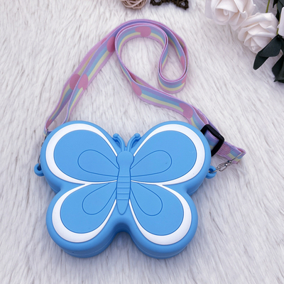 İyi bir fiyat. Tatlı Kelebek Crossbody Çantası Küçük Çocuk Cross Body Cüzdan Cüzdan Omuz Çantaları El Çantası Crossbody Cüzdanlar Para Çantası Çocuklar İçin çevrimiçi