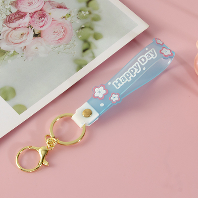 İyi bir fiyat. Kişiselleştirilmiş Luminescent Silicone Pendant Keychain Bilek Anahtar Bilezikler Anahtar veya Cüzdanlar için çevrimiçi