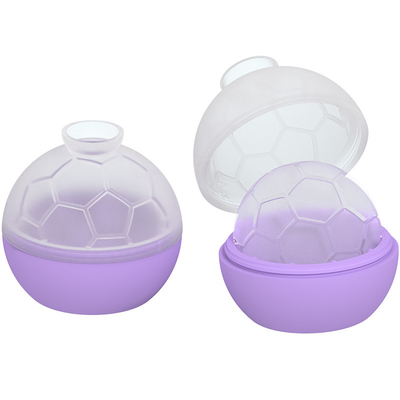 Küre Buz Kalıpları - 6 Paket - Silikon Buz Topu Kalıpları İçeride Funnel - Yuvarlak Buz Kübe Kalıpları - Viski ve Kokteyller İçin 2,5 Inç Büyük Buz Küreyi Yapın, Gıda Sınıfı ve BPA Serbest, Siyah