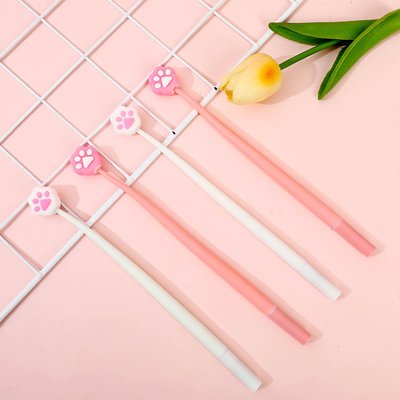 İyi bir fiyat. 6 adet sevimli karikatür gel mürekkep kalemleri, Çocuklar ve Kızlar için Shake Gel kalemleri,Kawaii Yazma Kalemleri Okul Parti Ofisi Ev Set,Öğrenci Hediyeleri ((0.5mm,Cat Paw Tasarımı,Blacak), Sarı&Pink çevrimiçi
