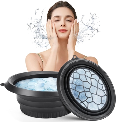 Kalite Space-Saving Silicone Foldable Ice Bowl - Multi-Purpose Cold/Hot Therapy for Face & Beauty Treatments Perfect for Ice Facial Massage & Makeup Removal Fabrika