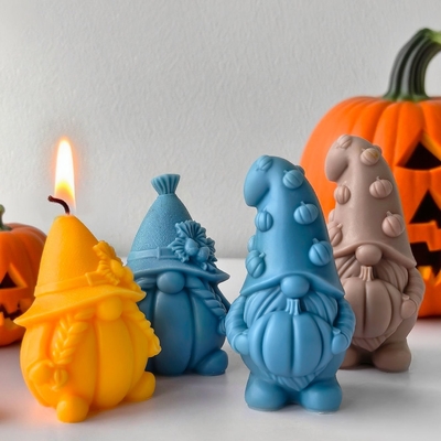 İyi bir fiyat. DIY El Sanatları için Platin Silikon Noel Cücesi Mum Kalıpları çevrimiçi