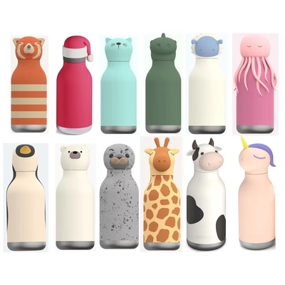 İyi bir fiyat. Custom Silicone Lid Stainless Steel Water Bottle for Kids çevrimiçi
