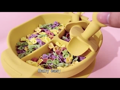 Bebek Besleme Yumuşak Kaşık Çatal Seti BPA Free Bebek Yemek Gereçleri Gıda Sınıfı Silikon