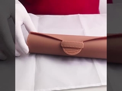 Silikon makyaj fırçası düzenleyicisi yükseltme anti düşme fermuar kapanışı ile