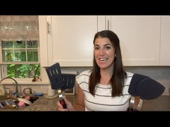 Nostick Isıya dayanıklı Silikon Pişirme Spatula Turner Set