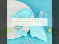 Buz küpleri için Premium Mango Silikon Kalıp ️ Eğlenceli Mango Şekliyle Tekrar Kullanılabilir Gıda Kaliteli Silikon Buz Tepsisi ️ BPA Serbest, Esnek, Dayanıklı, Kokusuz, Temizlenmesi Kolay ️ Smoothies, Kokteyller ve Daha fazlası için Mükemmel